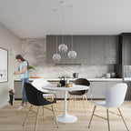 Pendelleuchte TULOS 3L weiß Sollux Lighting
