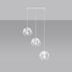 Pendelleuchte TULOS 3L weiß Sollux Lighting