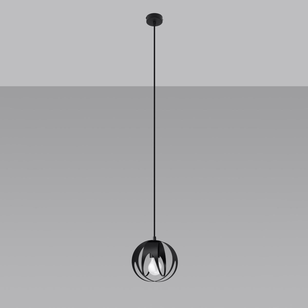 Pendelleuchte TULOS 1 schwarz Sollux Lighting