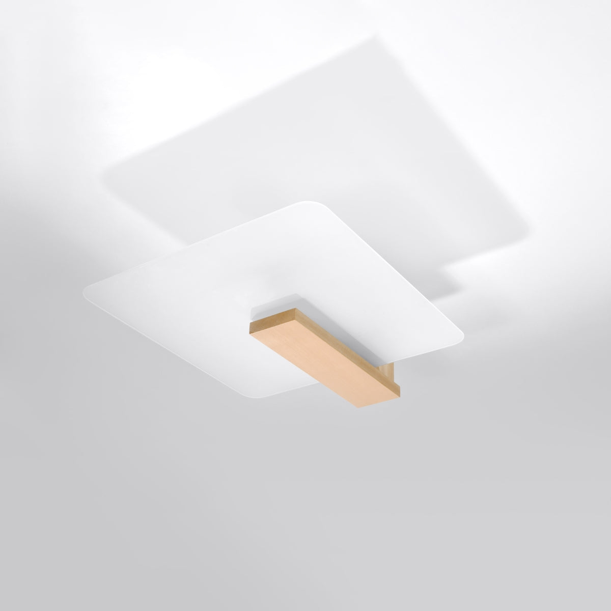 Deckenleuchte LAPPO Naturholz Sollux Lighting