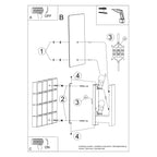 Wandleuchte LAPPO Wenge Sollux Lighting