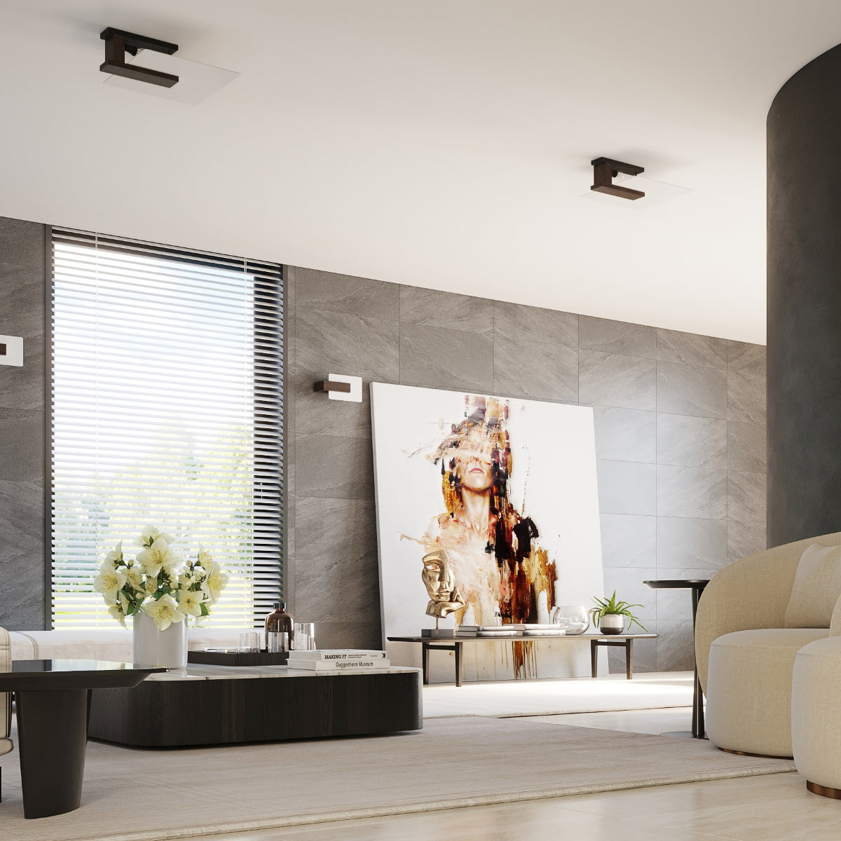 Wandleuchte LAPPO Wenge Sollux Lighting