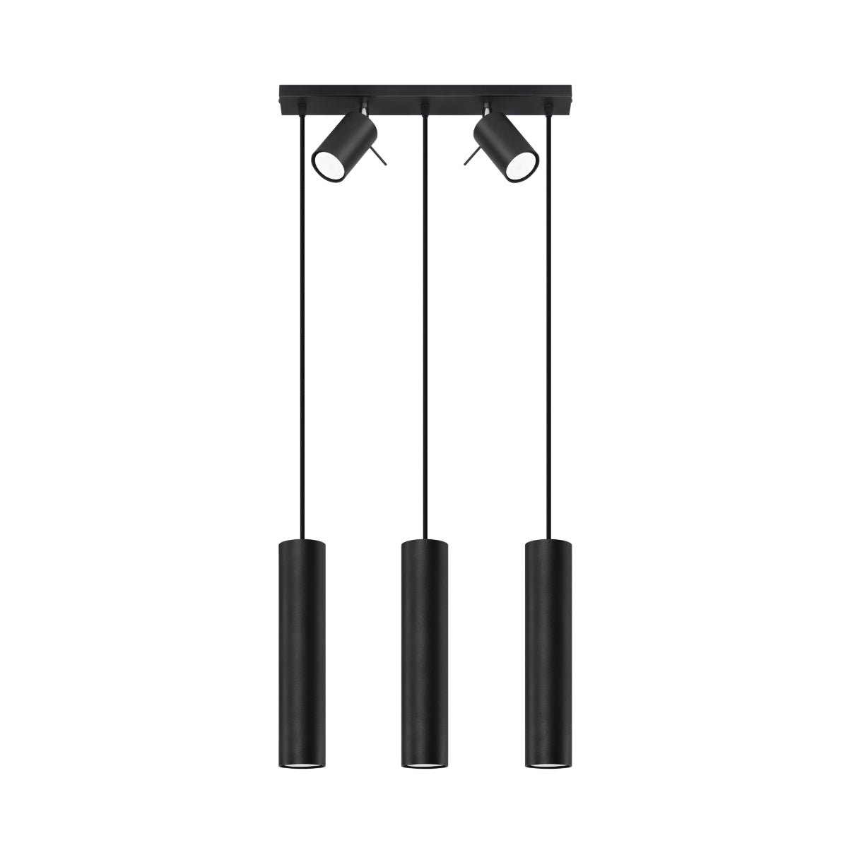 Pendelleuchte RING 3 schwarz Sollux Lighting