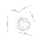 Wandleuchte ARTEMIS 1 weiß Sollux Lighting
