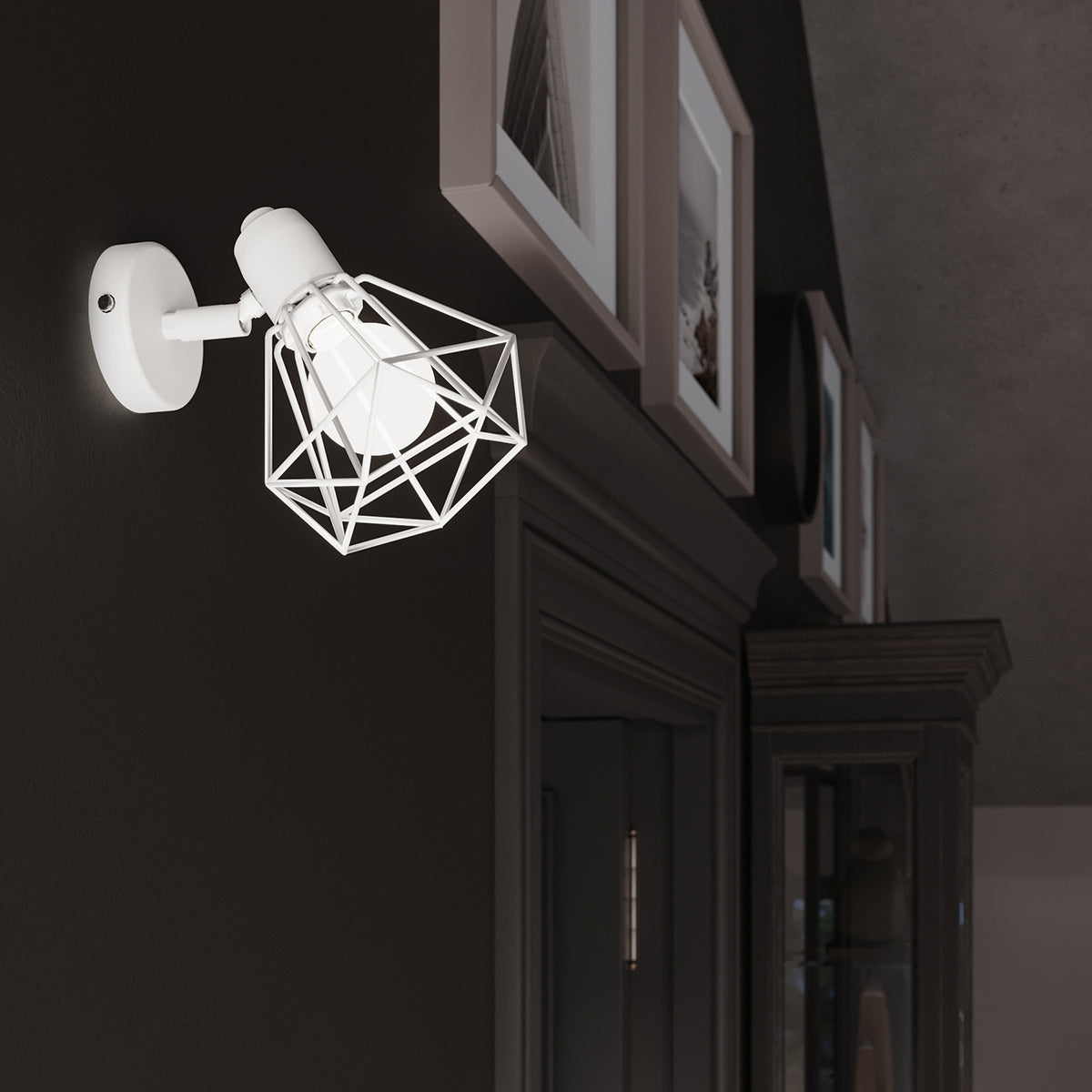 Wandleuchte ARTEMIS 1 weiß Sollux Lighting