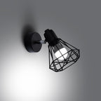Wandleuchte ARTEMIS 1 schwarz Sollux Lighting
