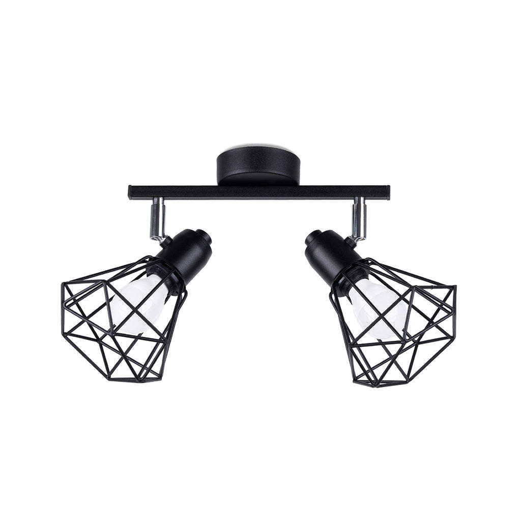 Deckenleuchte ARTEMIS 2 schwarz Sollux Lighting