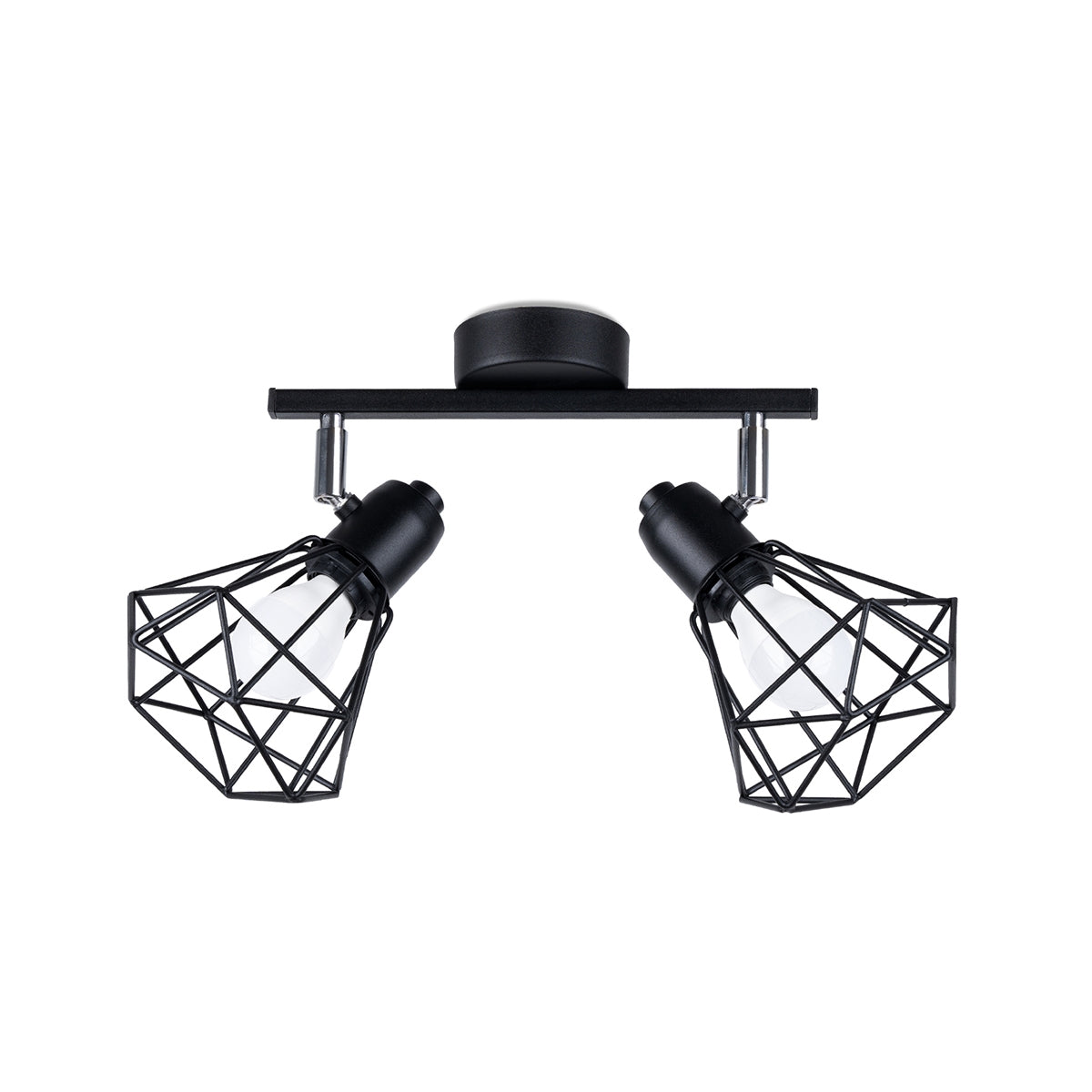 Deckenleuchte ARTEMIS 2 schwarz Sollux Lighting