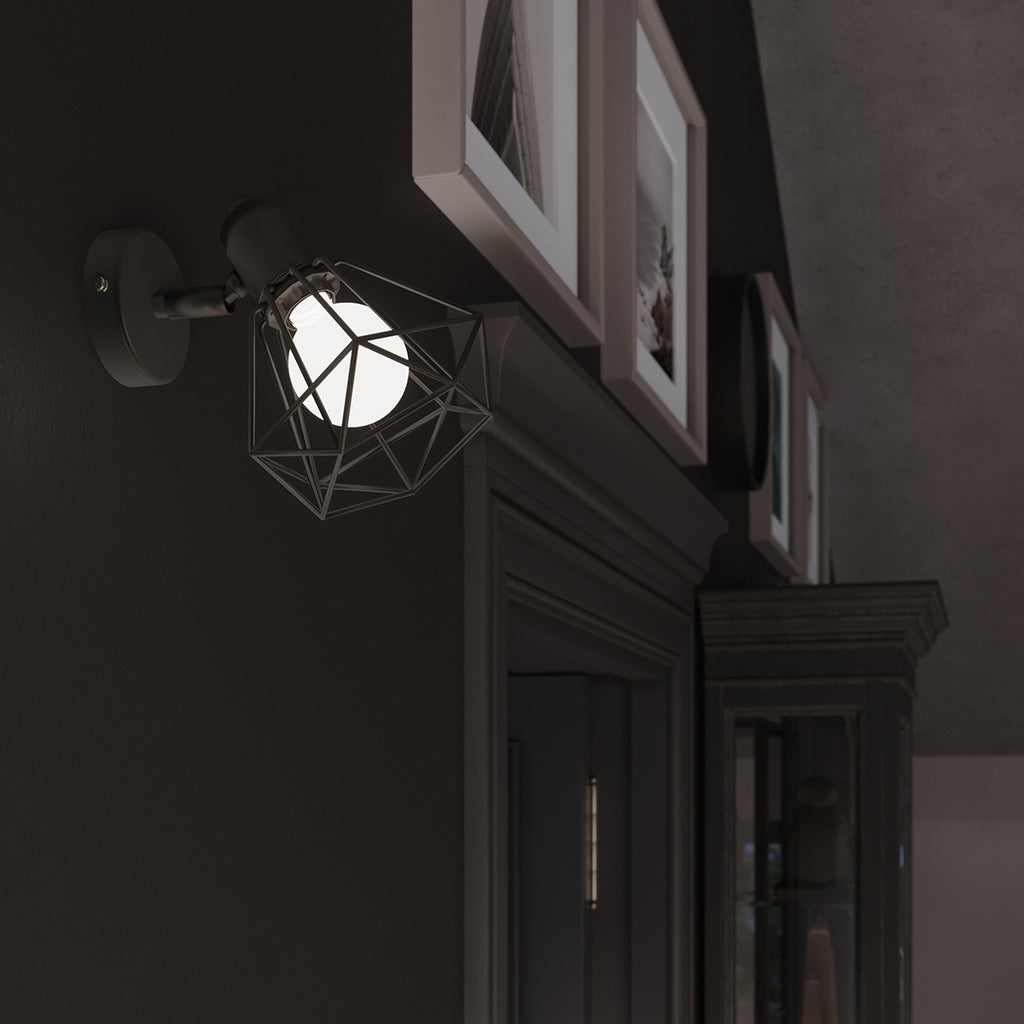 Deckenleuchte ARTEMIS 2 schwarz Sollux Lighting