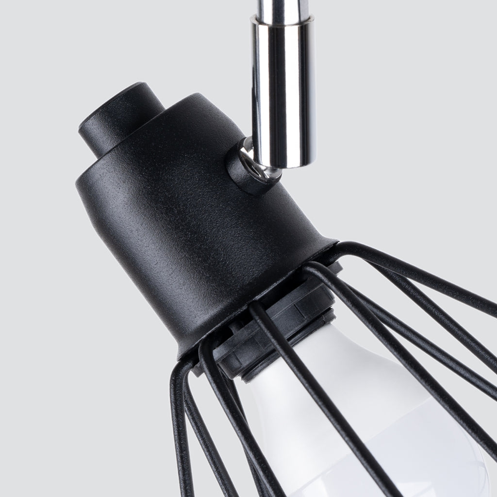 Deckenleuchte ARTEMIS 2 schwarz Sollux Lighting