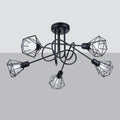 Deckenleuchte ARTEMIS 5S schwarz Sollux Lighting