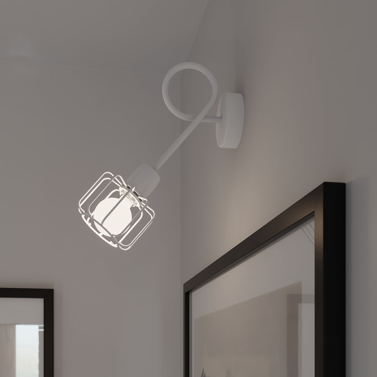 Wandleuchte BELUCI 1 weiß Sollux Lighting