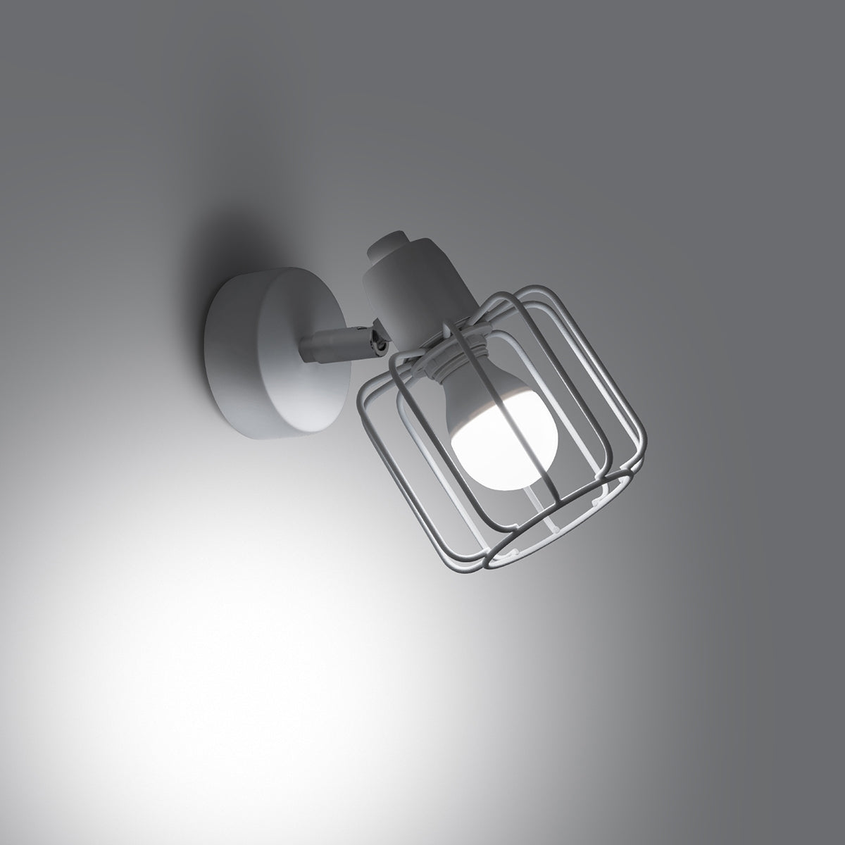 Wandleuchte BELUCI 1 weiß Sollux Lighting