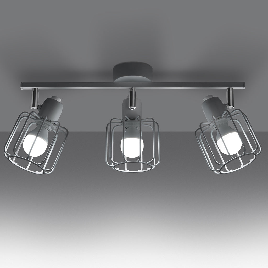Deckenleuchte BELUCI 3 weiß Sollux Lighting