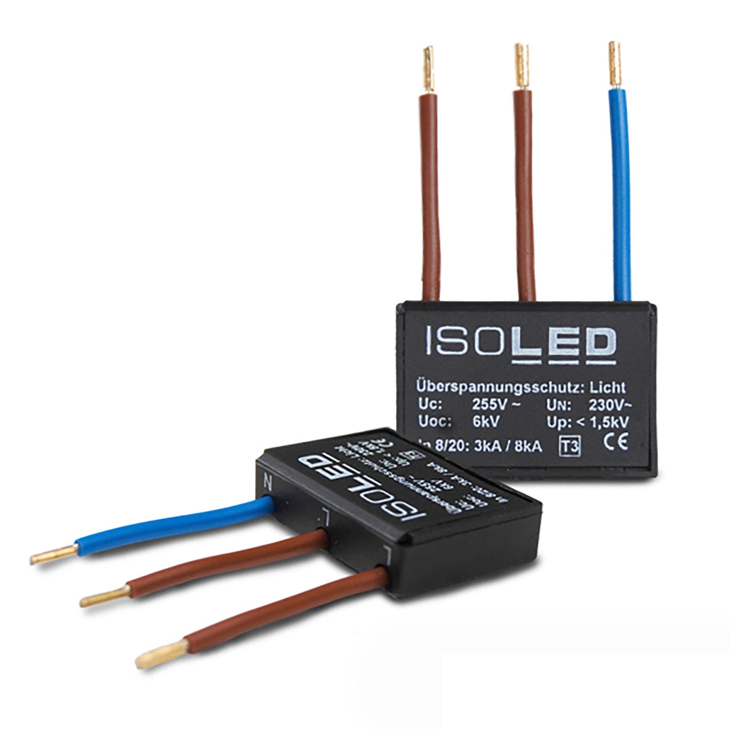 Überspannungsschutz, Feinschutz für LED Technik, 3A, T3