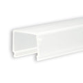 Abdeckung eckig, frosted für Profil WING, L: 200cm