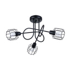 Pendelleuchte BELUCI 3S schwarz Sollux Lighting