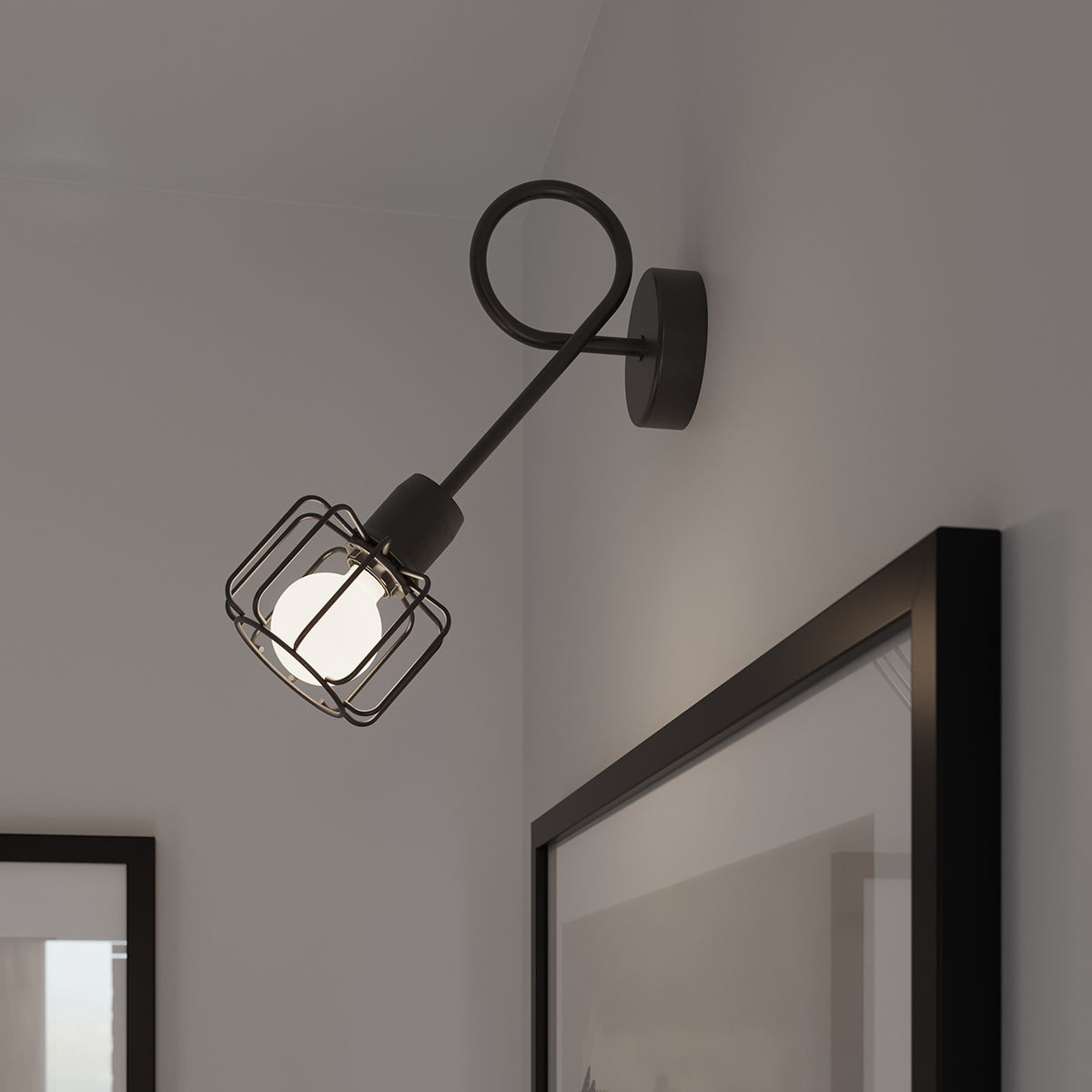 Pendelleuchte BELUCI 3S schwarz Sollux Lighting