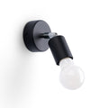 Wandleuchte FORNES 1 schwarz Sollux Lighting