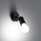 Wandleuchte FORNES 1 schwarz Sollux Lighting