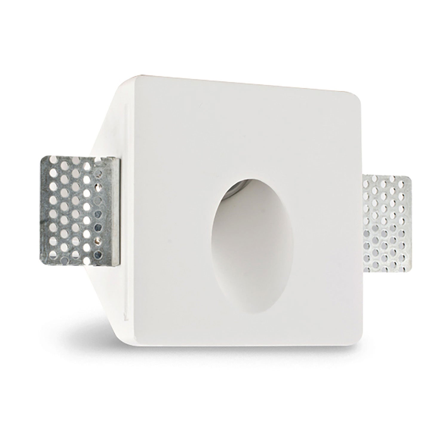Gips Wand-Einbauleuchte, für G4/MR11 Spots, kleine Bauform