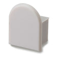 Endkappe EC19 für SURF12 RAIL inkl. COVER5, ohne Kabelausgang, PVC, grauweiß