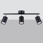 Deckenleuchte - Spot - Strahler LEMMI 3 schwarz Sollux Lighting