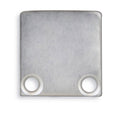 Endkappe EC3 Aluminium für Profil SURF12 FLAT in Verbindung mit TUNNEL, 2 STK, inkl. Schrauben