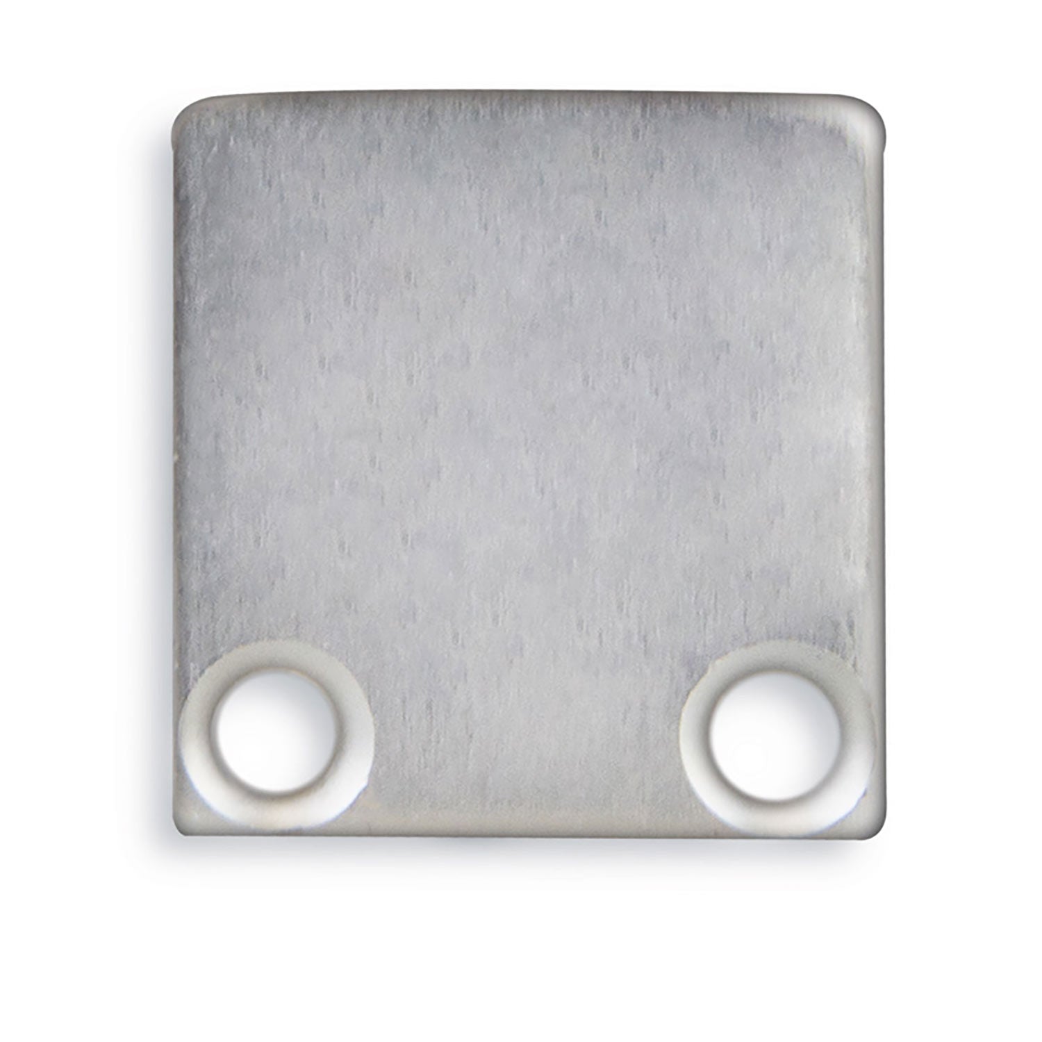 Endkappe EC3 Aluminium für Profil SURF12 FLAT in Verbindung mit TUNNEL, 2 STK, inkl. Schrauben