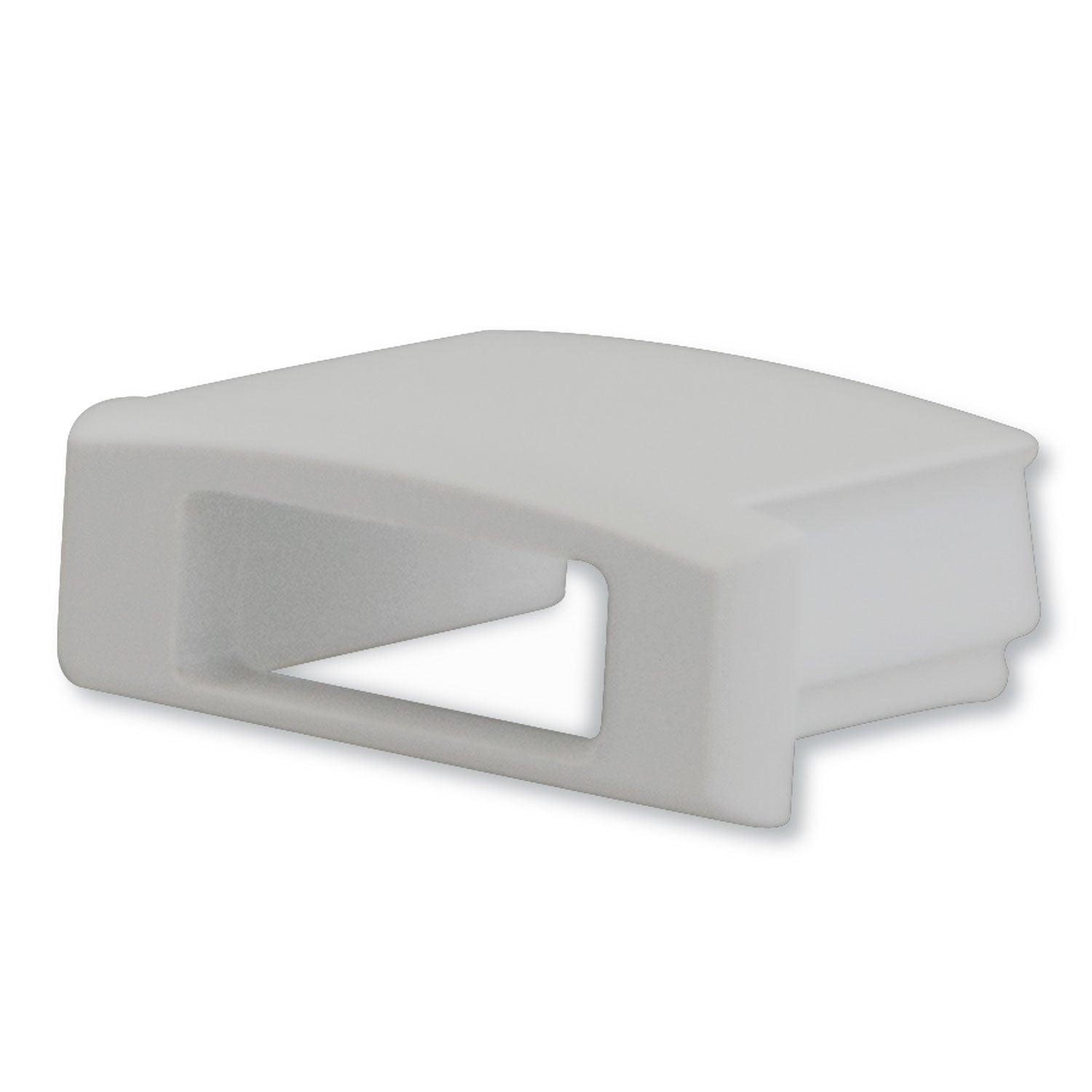 Endkappe EC2 für SURF12 FLAT mit Kabeldurchführung, 1 STK