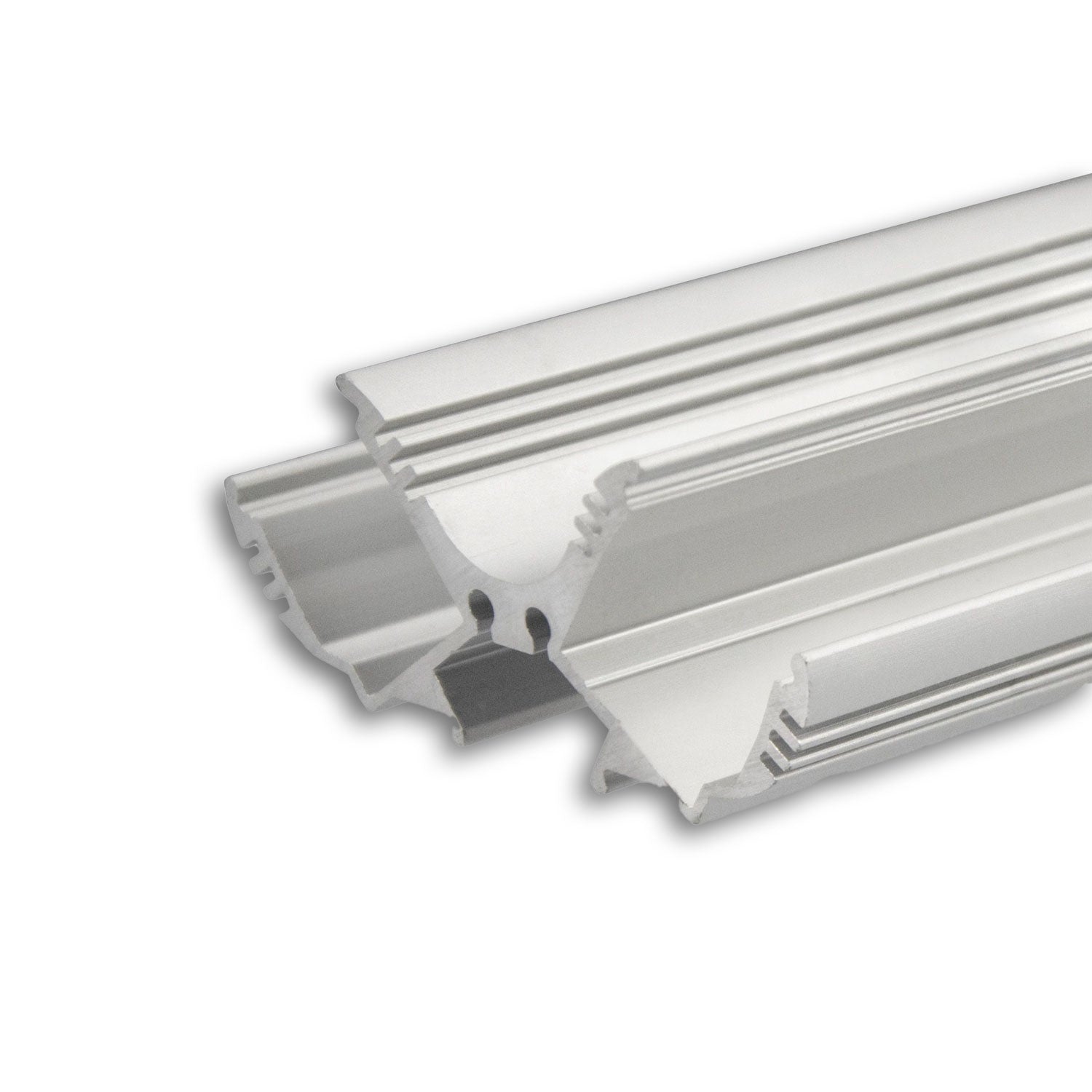 LED Leuchtenprofil LOOP13 Aluminium eloxiert, 200cm