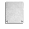 Endkappe EC44 Alu für SURF/DIVE20 FLAT mit COVER11, 2 STK, inkl. Schrauben