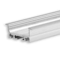 LED Einbauprofil DIVE20 FLAT V1 Aluminium eloxiert, 200cm
