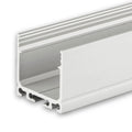 LED Aufbauprofil SURF20 Aluminium eloxiert, 200cm