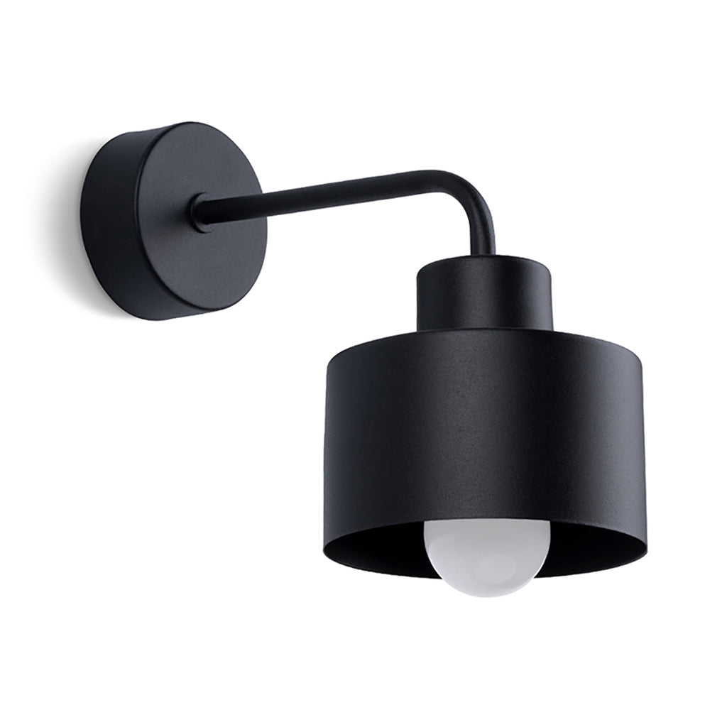 Wandleuchte SAVAR 1 schwarz Sollux Lighting