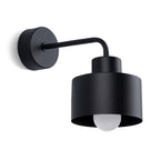 Wandleuchte SAVAR 1 schwarz Sollux Lighting
