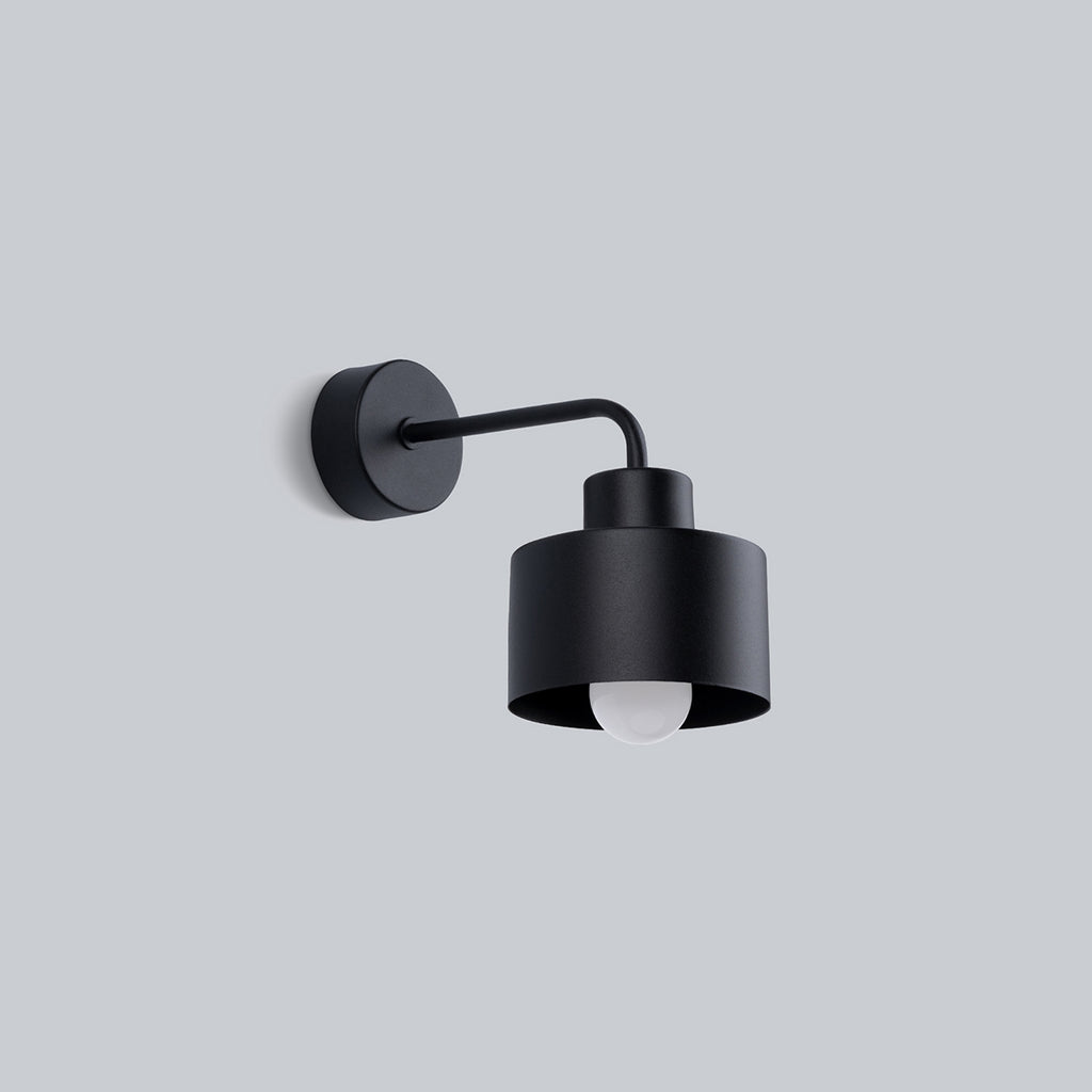 Wandleuchte SAVAR 1 schwarz Sollux Lighting