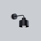 Wandleuchte SAVAR 1 schwarz Sollux Lighting