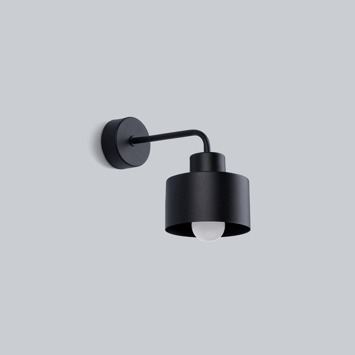 Wandleuchte SAVAR 1 schwarz Sollux Lighting
