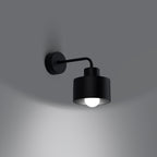 Wandleuchte SAVAR 1 schwarz Sollux Lighting