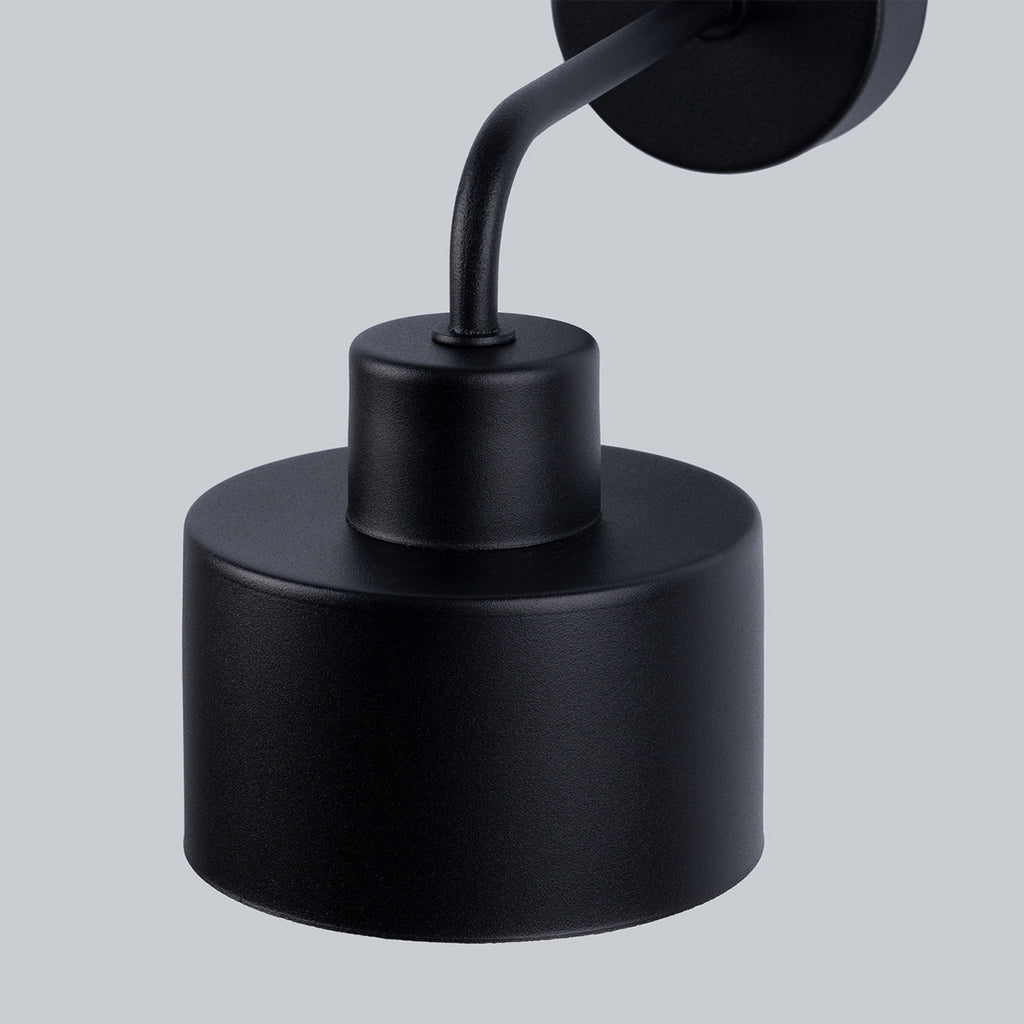 Wandleuchte SAVAR 1 schwarz Sollux Lighting