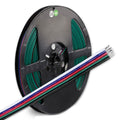 Kabel RGB+W 10m Rolle 5-polig 0,50mm² H03VH-H AWG20