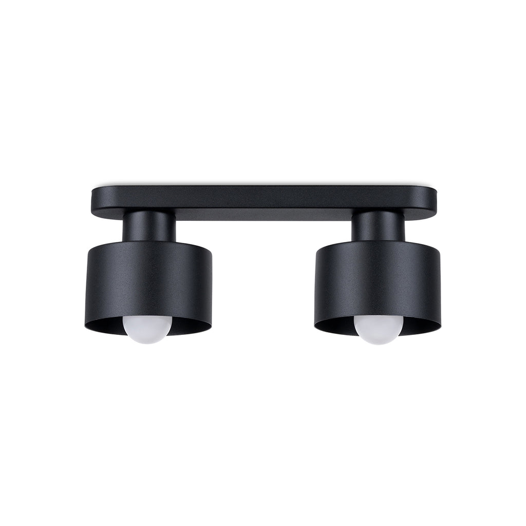 Deckenleuchte - Spot - Strahler SAVAR 2 schwarz Sollux Lighting