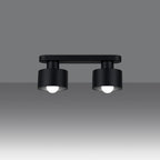 Deckenleuchte - Spot - Strahler SAVAR 2 schwarz Sollux Lighting