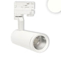 3-Phasen Schienenstrahler, 15W, 38°, weiß matt, neutralweiß