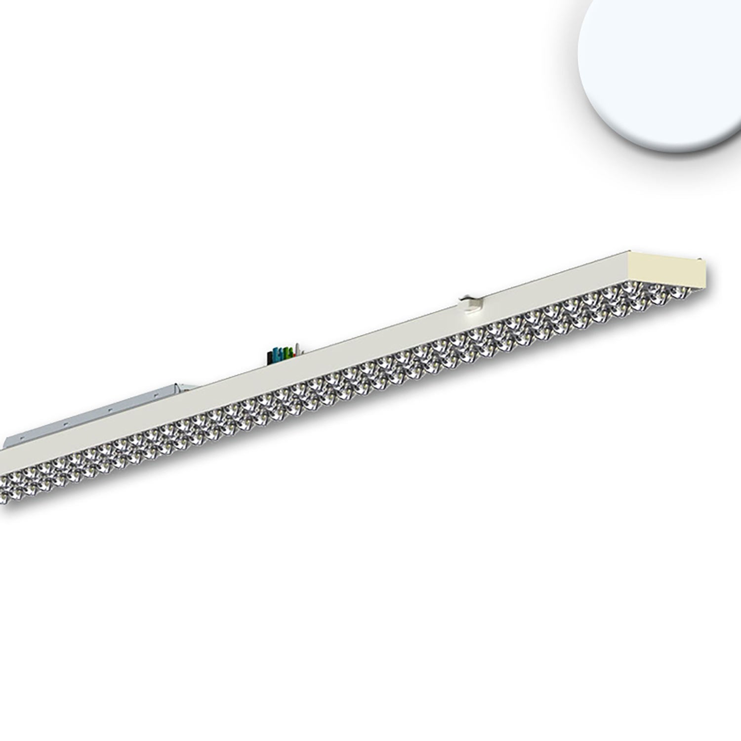 FastFix LED Linearsystem S Modul 1,5m 25-75W, 5000K, 180lm/W, 25° links/25° rechts, DALI dimmbar