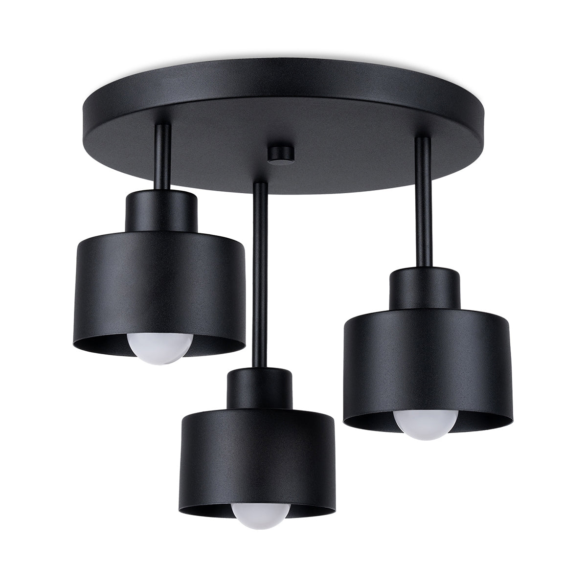 Deckenleuchte - Spot - Strahler SAVAR 3 schwarz Sollux Lighting