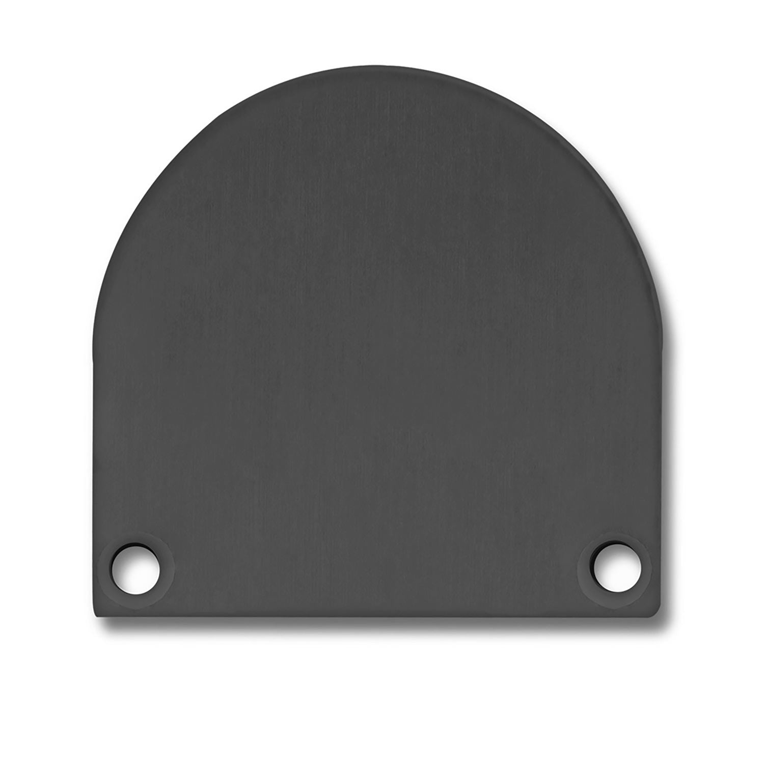 Endkappe EC46 Alu schwarz RAL 9005 für SURF/DIVE20 FLAT mit COVER13, 2 STK, inkl. Schraube