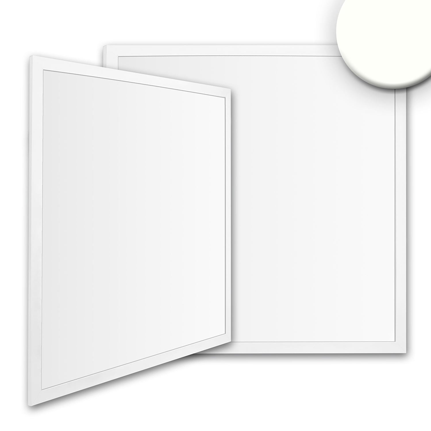 LED Panel Business Line 625 UGR<19 2H/2H, 36W, Rahmen weiß RAL 9016, neutralweiß, dimmbar