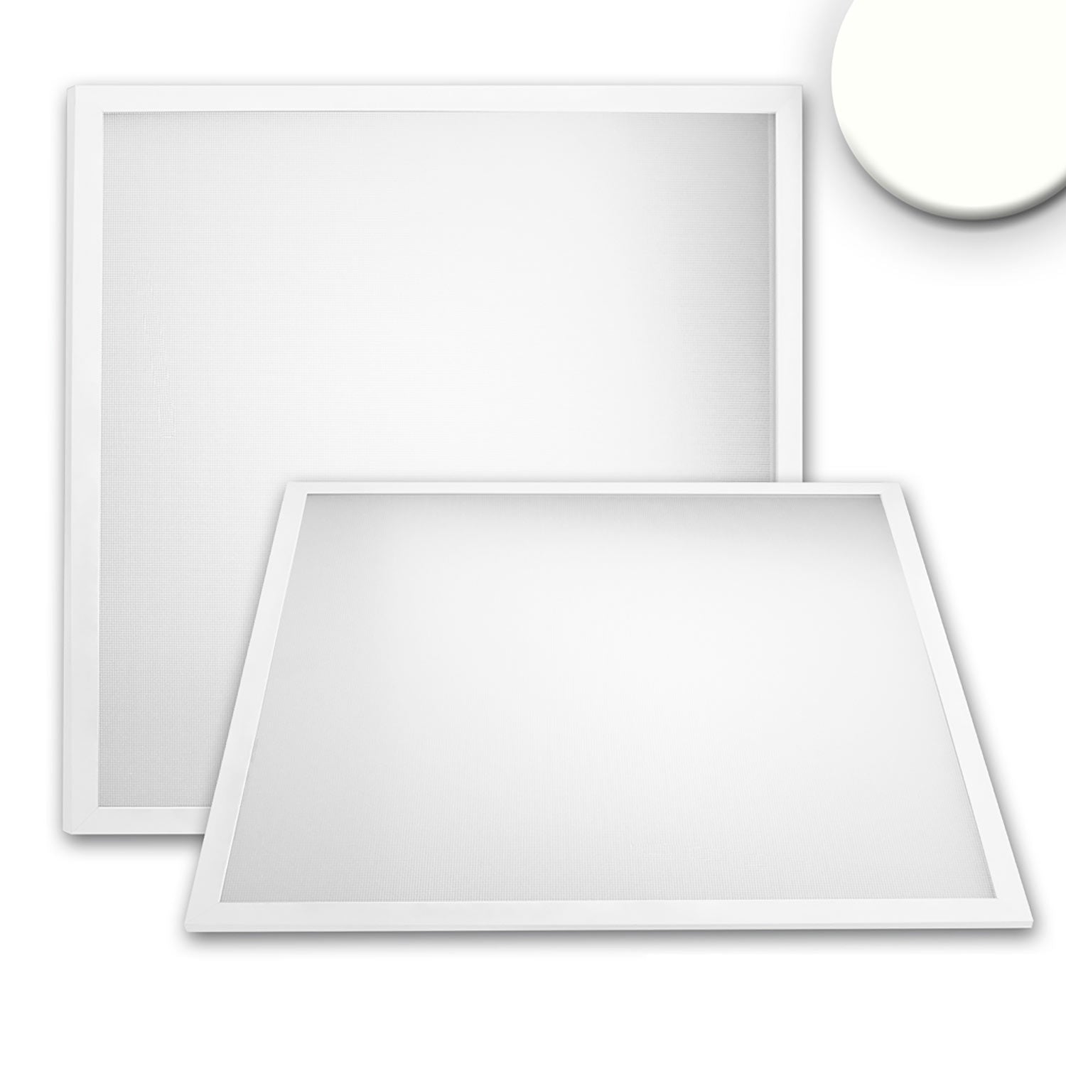 LED Panel Professional Line 600 UGR<19 4H/8H, 36W, Rahmen weiß RAL 9016, neutralweiß, dimmbar